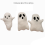 Halloween Decorative Ghost Pillow Halloween Pillow Toy Cushion Fun Com 3