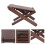 Wood AcousticGuitar Footstool Solid Handicraft 6
