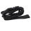 Laisse élastique robuste Bungee 106-146 cm Noir 2 poignées 9