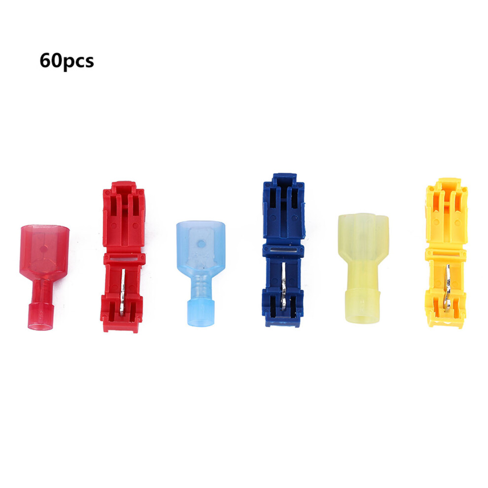 60pcs T Tap Electrical Connectors Quick Wire