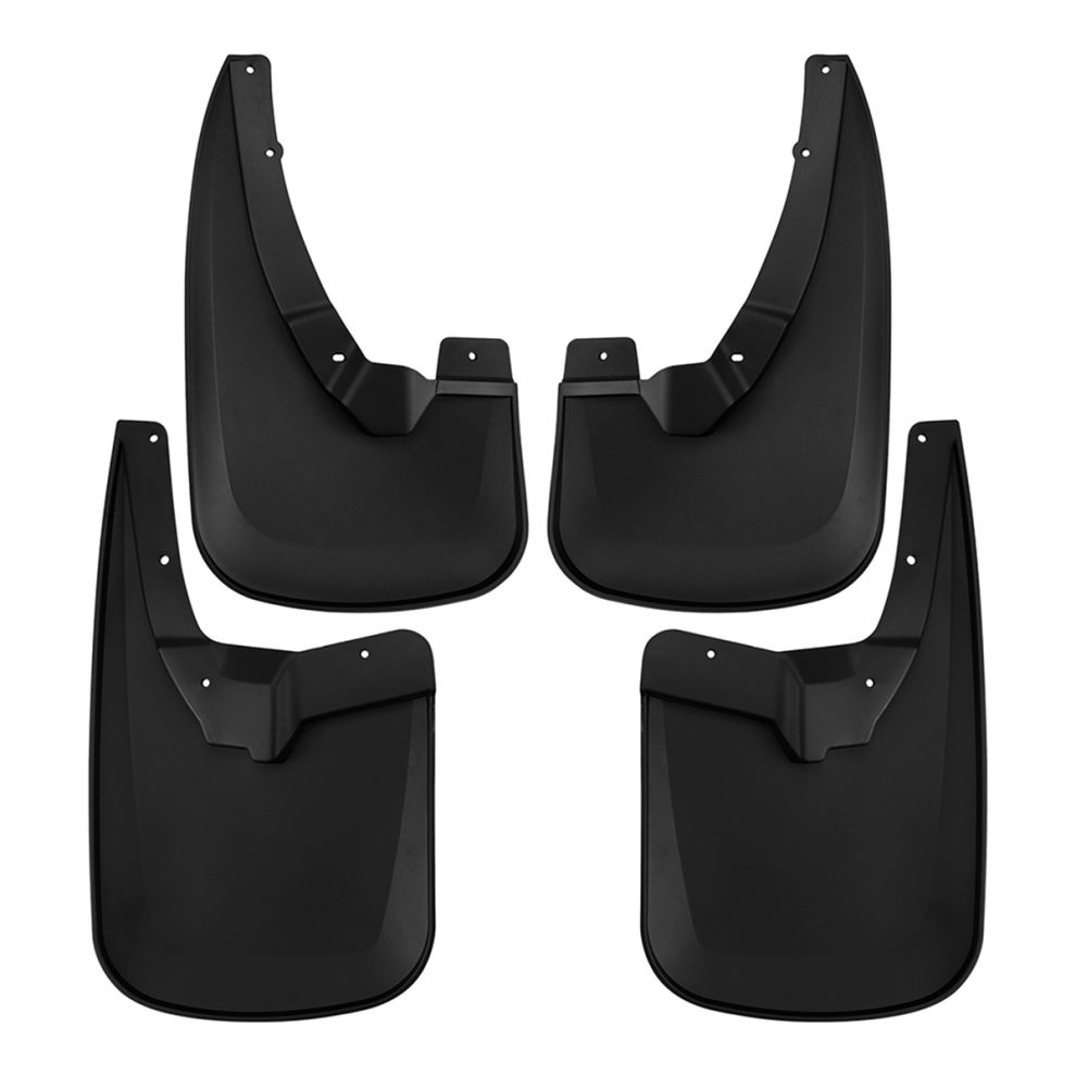 4Pcs Car Mud Flaps For Ram 1500/2500/3500 2010-201 Black 4852415826715