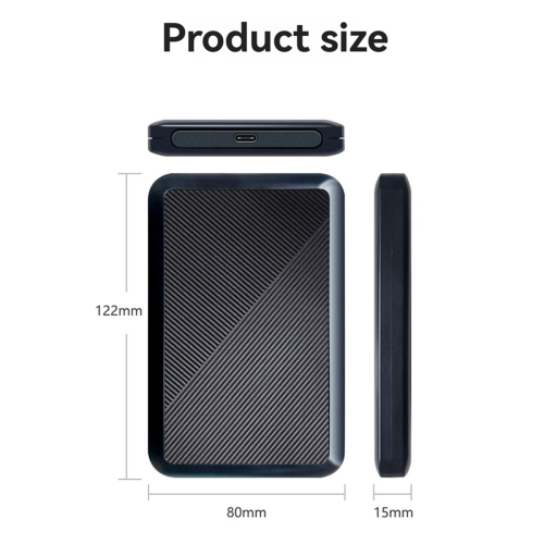 5GB/S External Hard Drive Housing 2.5Inch with USB 2