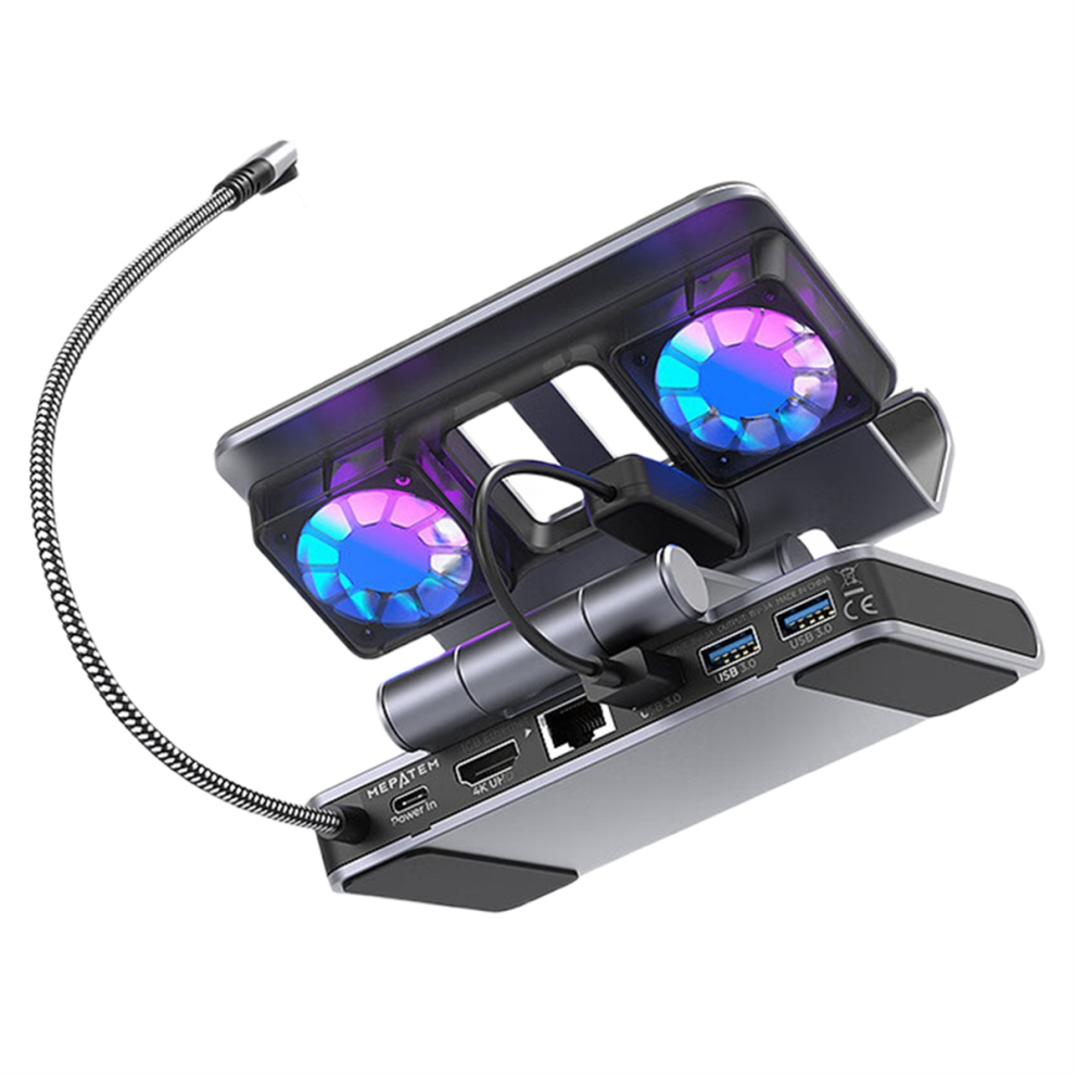 Fans Docking Station 6-In-1 For / Ally X/Legion Go 4852415828085