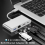 USB C Ethernet Multiport Adapter, 4-in-1 Hub 100Mb 3