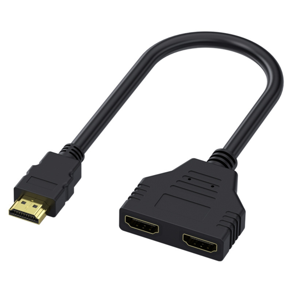 Hdtv 1 In 2 1080P Splitter Adapter Male To Female 4852415837018
