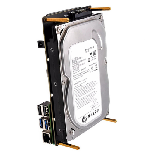 X1008 PCIe to 2.5 Inch HDD / SSD + 3.5 Shield for 2