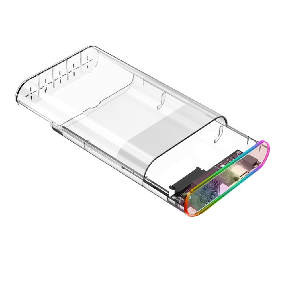 2.5Inch 3.5Inch Hdd External Hard Drive Case Rgb E 4852415842197