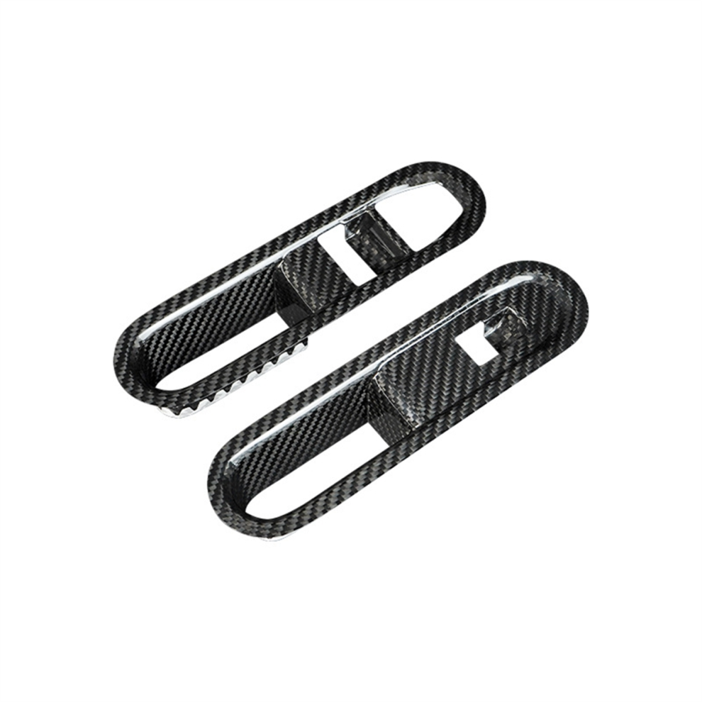 Lhd Car Real Carbon Fiber Interior Window Lift Swi 4852415850918