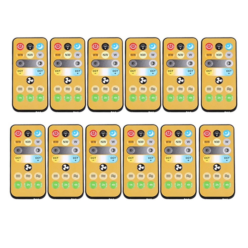 12Pcs Wireless Switches 3-Speed Timing Remote Cont 4852415855913