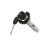 Car Ignition Switch Cylinder with 2 Key Door Lock 6