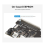 For 5 PCIe to Expansion Board 2-Channel HAT with E 11
