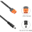 DC-Stromkabel XT60I 14AWG Stecker 1M/3ft (2+1) mit 7