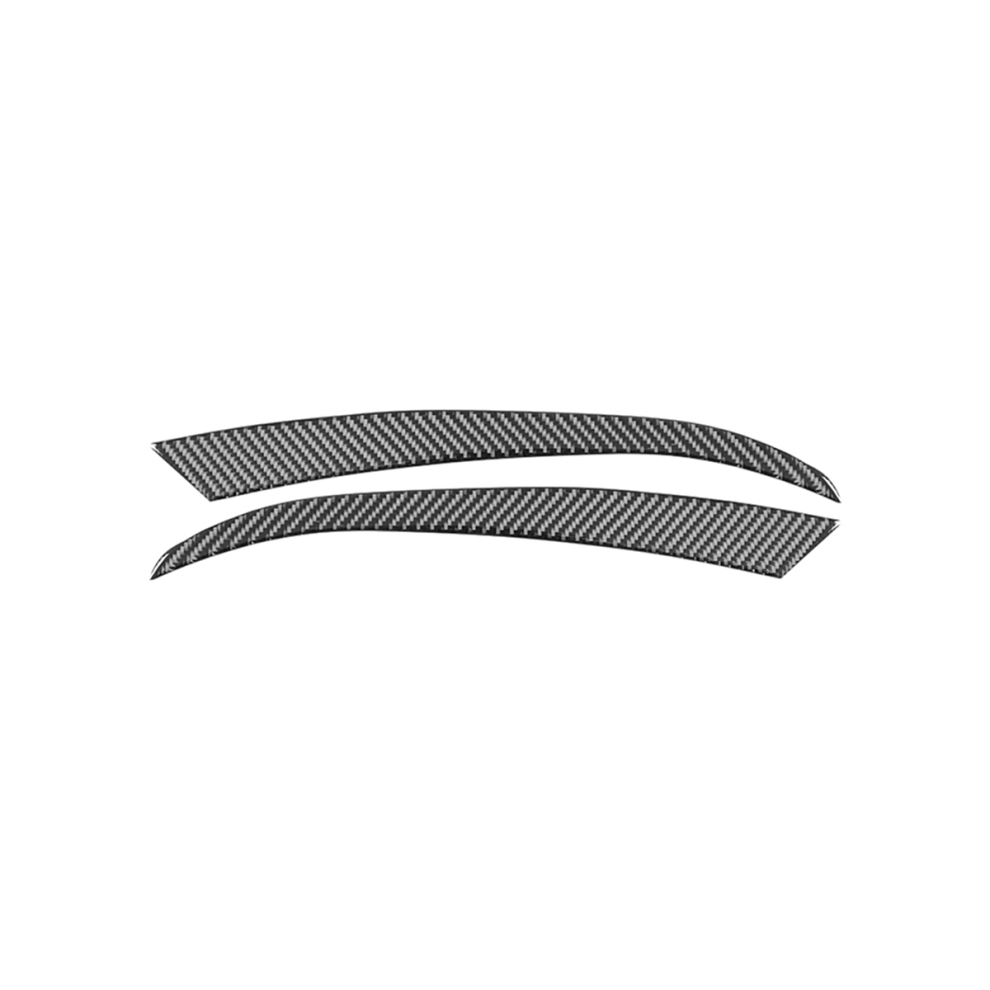 Carbon Fiber Headlight Eyebrow Eyelids Cover Trim 4854170152474