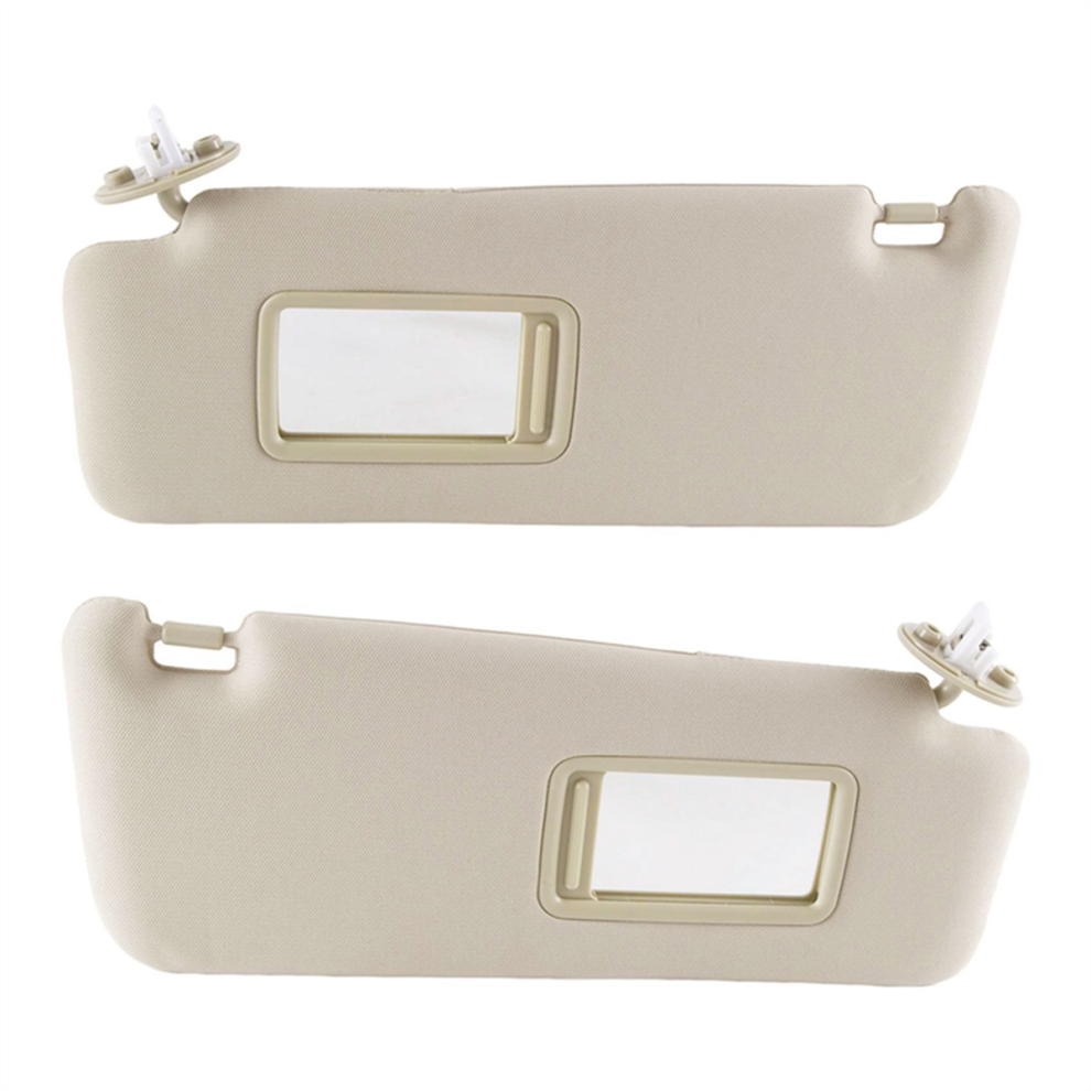1Pair Car Sun Visors 74320-35A91-B1 74310-35B01-B1 4854170154065
