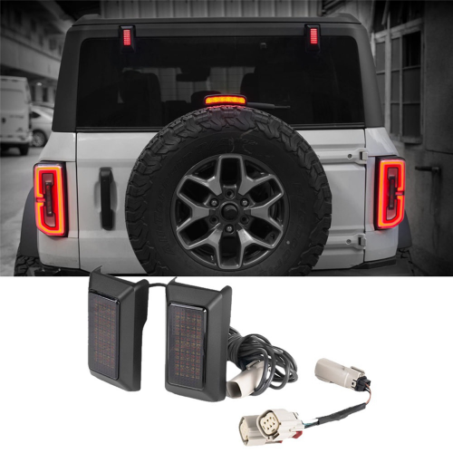 Car Hinge Light High-Mounted Brake Reverse Warning 2
