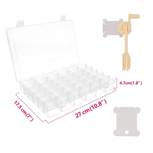Embroidery Floss Organizer Thread Organizer-Bobbin 2