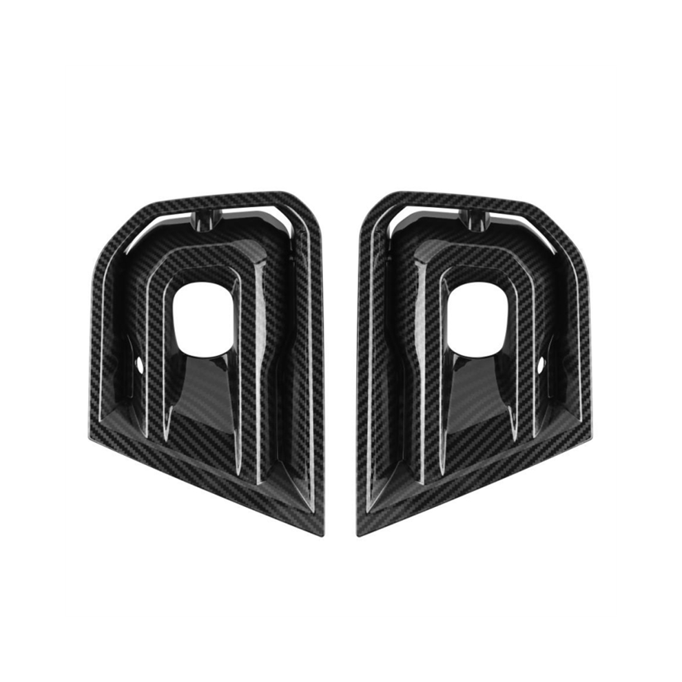 Car Carbon Fiber Pattern Front Bumper Fog Lamp Lig 4854170160721