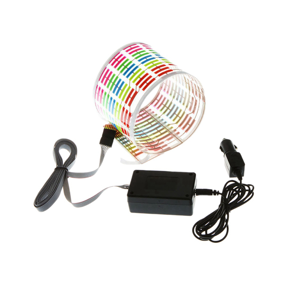 Car Windshield Led Sound Activated Equalizer Neon 4854170164668