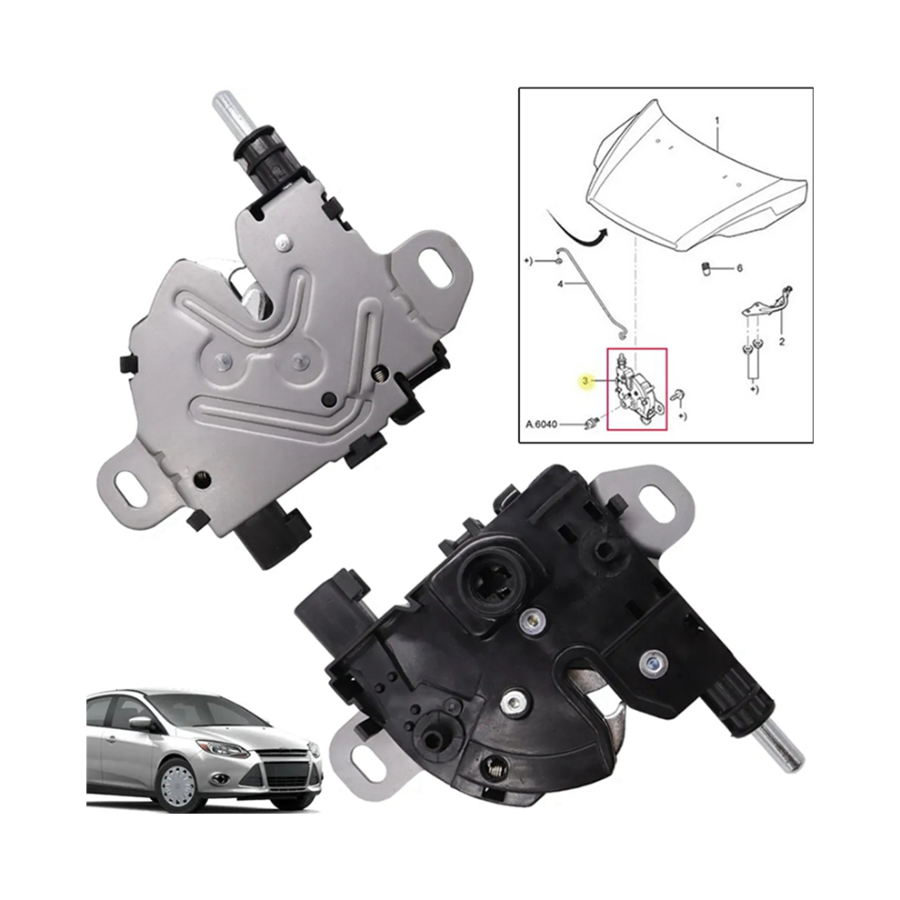 Engine Bonnet Hood Lock For Focus Mk2 C-Max Head C 4854170165634