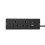 UK Plug Black Recessed Power Strip, 2 UK Outlets + USB-C/USB-A 4