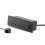 UK Plug Black Recessed Power Strip, 2 UK Outlets + USB-C/USB-A 7
