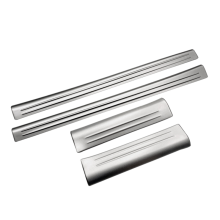 4Pcs Front Rear Inner Door Sill Pedal Trim Cover f