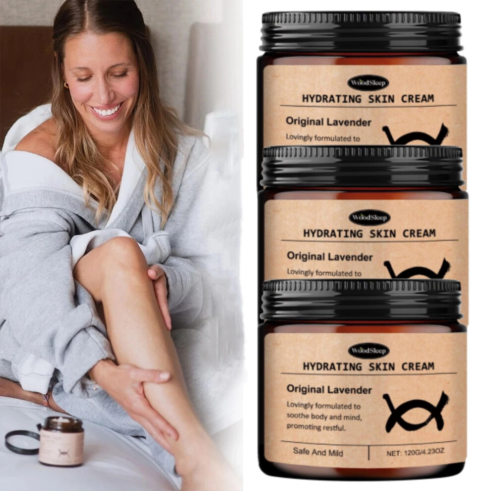 3PC Sweet Bee Magnesium Butter Nourishing Magnesium Cream for Sleep - Lavender 120ml