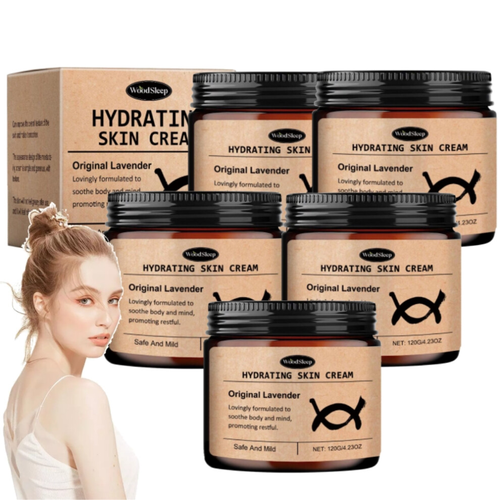 5PC Sweet Bee Magnesium Butter Nourishing Magnesium Cream for Sleep - Lavender 120ml