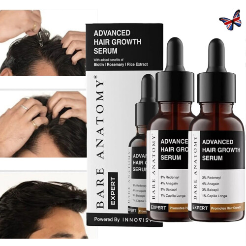 2X Bare Anatomy Advanced Hair Growth Serum - 30ml