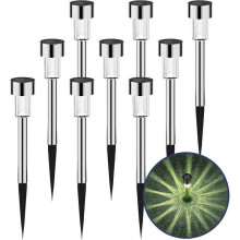 Solar Outdoor Lights 12 Pack, Waterproof Outdoor Lights, Solar Garden Lights, Solar Powered Landscape Lighting for Pathway, Patio, Yard, Lawn, Walkway
