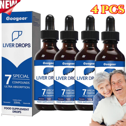 4X Liver Drops 7Special Compounds Ultra Absorption