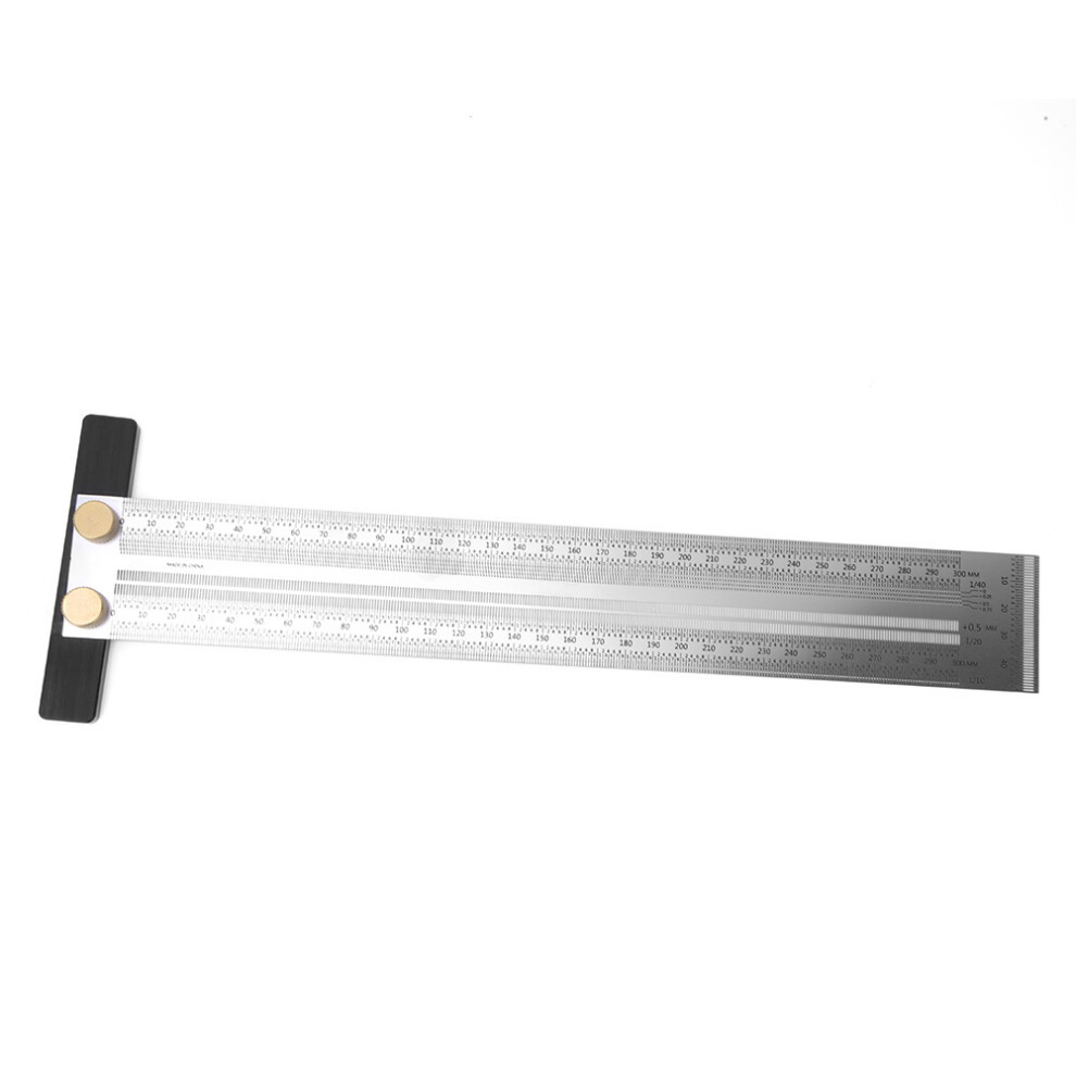 Stainless Steel T Type Hole Ruler Scribing Gauge