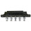 SPARES2GO Universal 5 Push Button Cooker Hood Extractor Vent Fan Selector Switch Bank 7