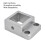 4040 Fixed Base Aluminum Alloy Unidirectional Corner Square Connector 10
