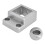 4040 Fixed Base Aluminum Alloy Unidirectional Corner Square Connector 6