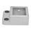 4040 Fixed Base Aluminum Alloy Unidirectional Corner Square Connector 13