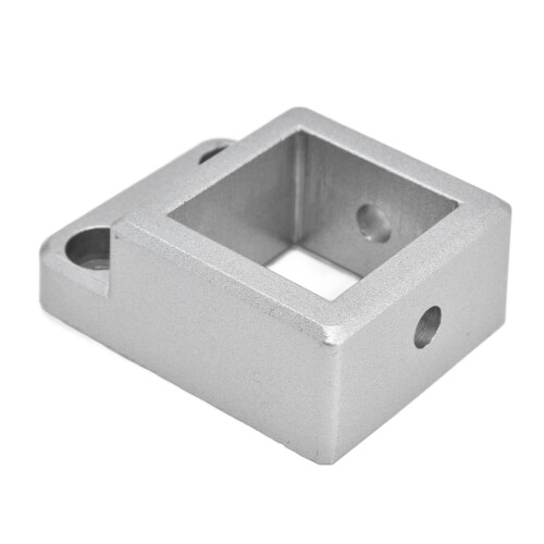 4040 Fixed Base Aluminum Alloy Unidirectional Corner Square Connector