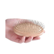 Hair Brushs, Wooden Massage Comb, Styling Brush, Wood Paddle Brush, Mini Hair Brushe , No Handle Scalp Care Hair Brush