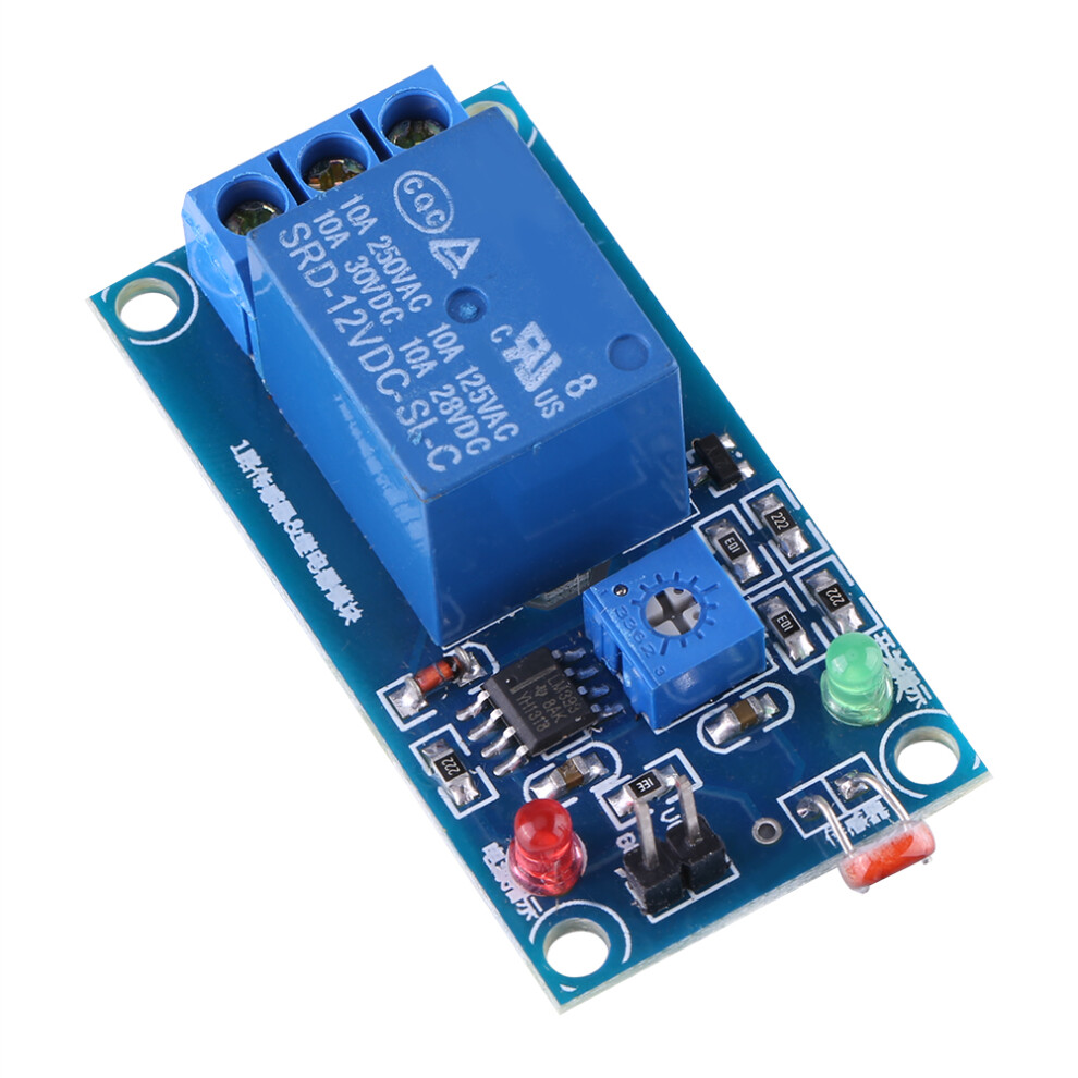 12V Stable LDR Photoresistor Relay Module