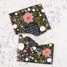 Endless Thank You Mom Mother's Day Prank Card with Glitter Bomb and Singing Loop - Funny Double Prank Gift for Moms