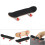 1Pc Maple Wooden Alloy Fingerboard Finger 9