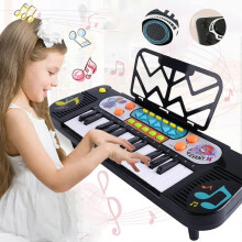 Keyboard Piano Toy - 25 Keys Piano Keyboard Multifunction Portable Electronic Digital Piano Music Instrument Toy Piano Keyboard for Girls and Boys