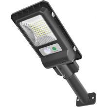 Solar Street Lights Outdoor Waterproof, 3000lm 120 LED Solar Street Light with Motion Sensor, Dusk to Dawn for Area Lighting, Yard