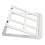 Dog Screen Door Lockable Pet Screen Door Double 7