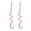 Club Car Precedent Battery Hold Down Rods 2PCS with Nut  Replacement 14