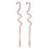 Club Car Precedent Battery Hold Down Rods 2PCS with Nut  Replacement 2