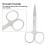 Stainless Steel Eyelashes Trimmer Scissors 11