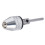 Keyless Drill Chuck Adapter 1/8in Shank, 0.3–3.4mm Clamping Range, Silver 5