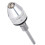 Keyless Drill Chuck Adapter 1/8in Shank, 0.3–3.4mm Clamping Range, Silver 4