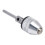 Keyless Drill Chuck Adapter 1/8in Shank, 0.3–3.4mm Clamping Range, Silver 15